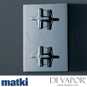 Matki EXF105 X Elixir Shower Mixer with Matki-Air Eco Fixed Shower Head Spare Parts